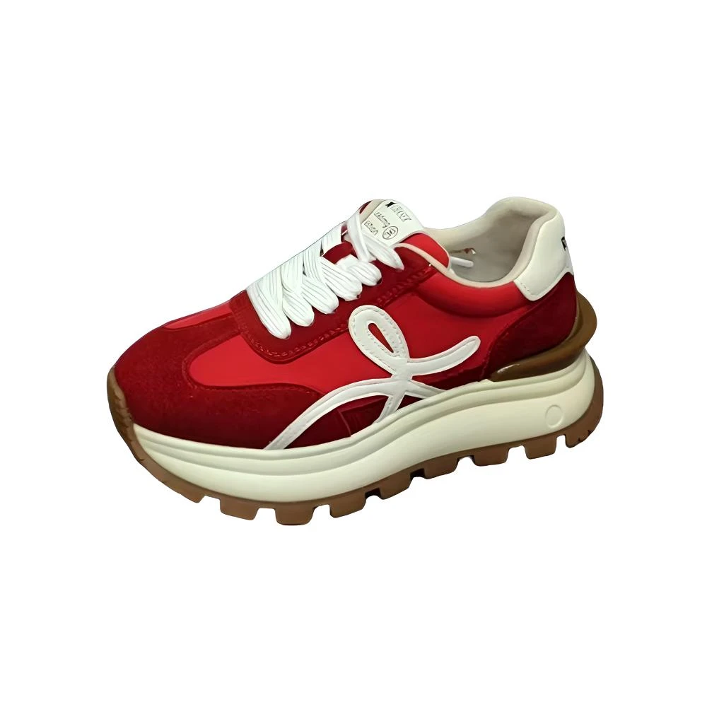 8039-1  22630真皮厚底阿甘鞋 （标准尺码）