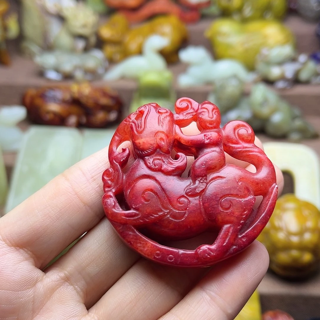 白玉菩提吊坠37。。