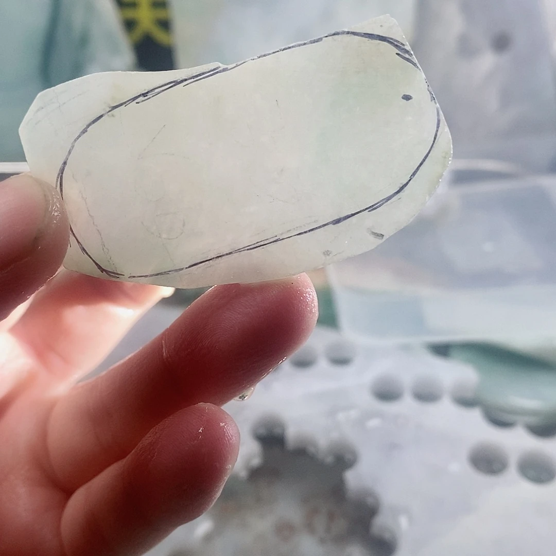 翡翠散珠天然缅甸翡翠a货23