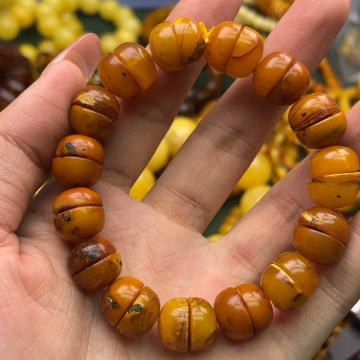 琥珀未镶嵌珠宝奇石