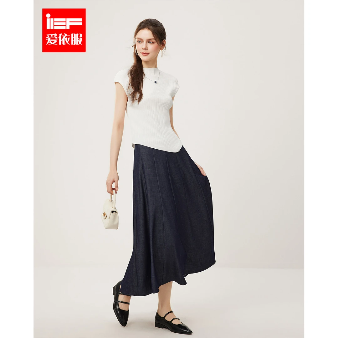 IEF/爱依服套装2025春季新款文艺知性气质高级感上下套裙欧若风