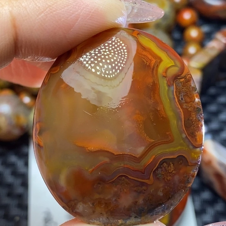 玛瑙/玉髓颈饰未镶嵌2****s