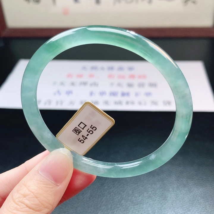 翡翠未镶嵌手镯翡翠手镯96