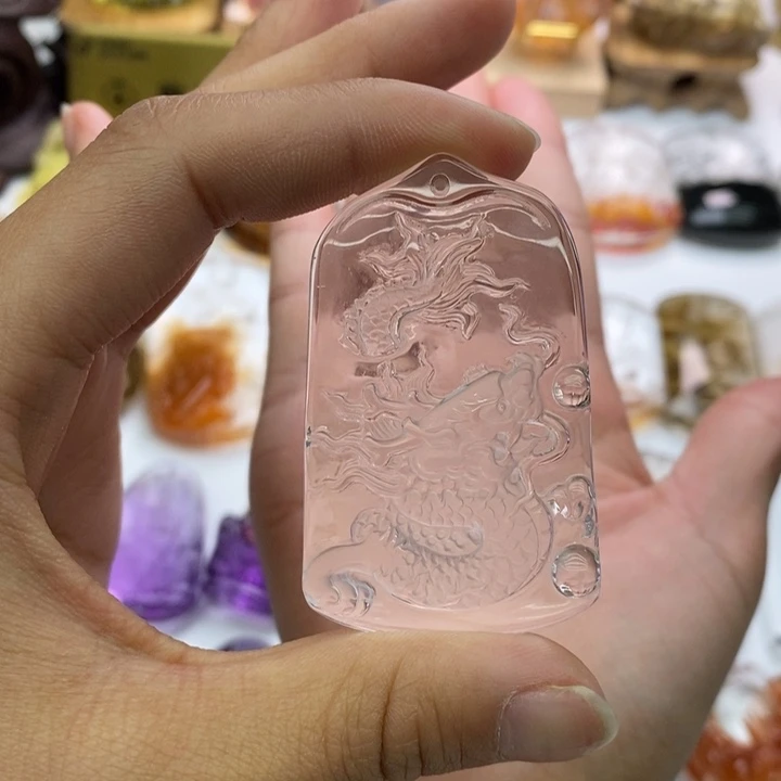 水晶颈饰未镶嵌巴*德