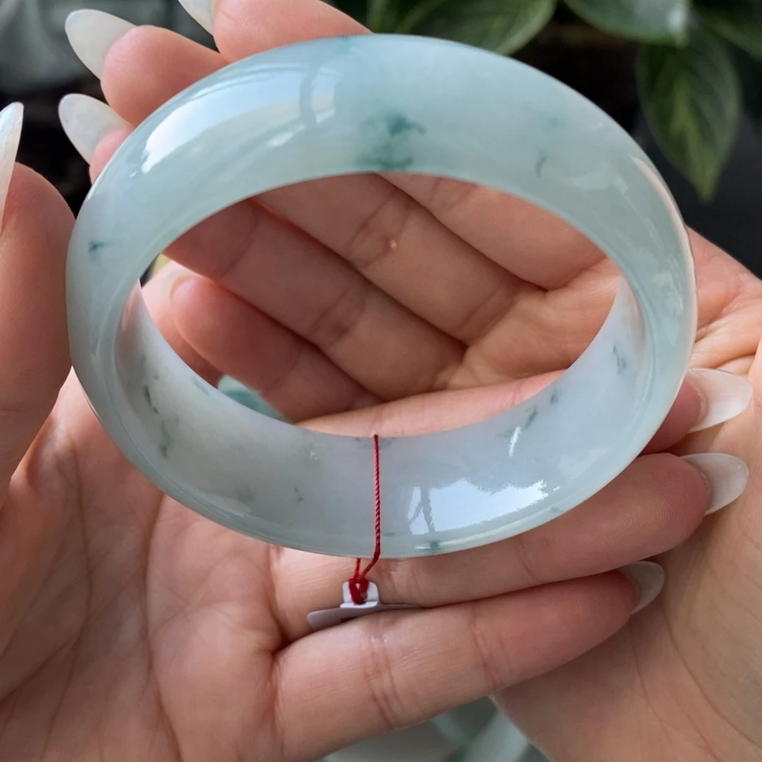翡翠未镶嵌手镯天然