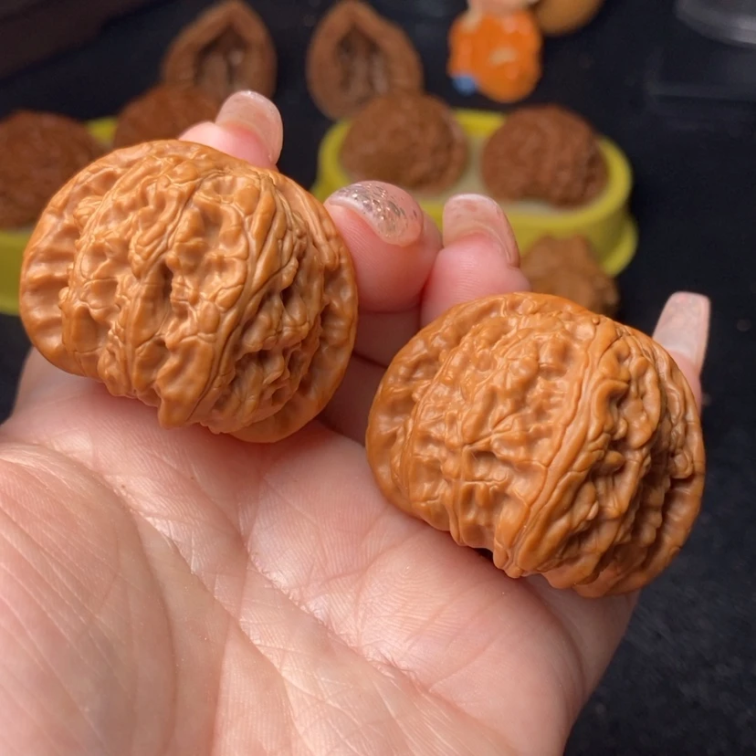 【闪购商品】把件文玩核桃859号白狮子41