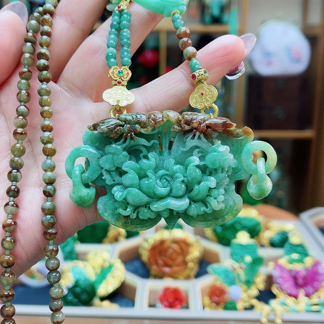 颈饰合金翡翠48小时鉴赏期