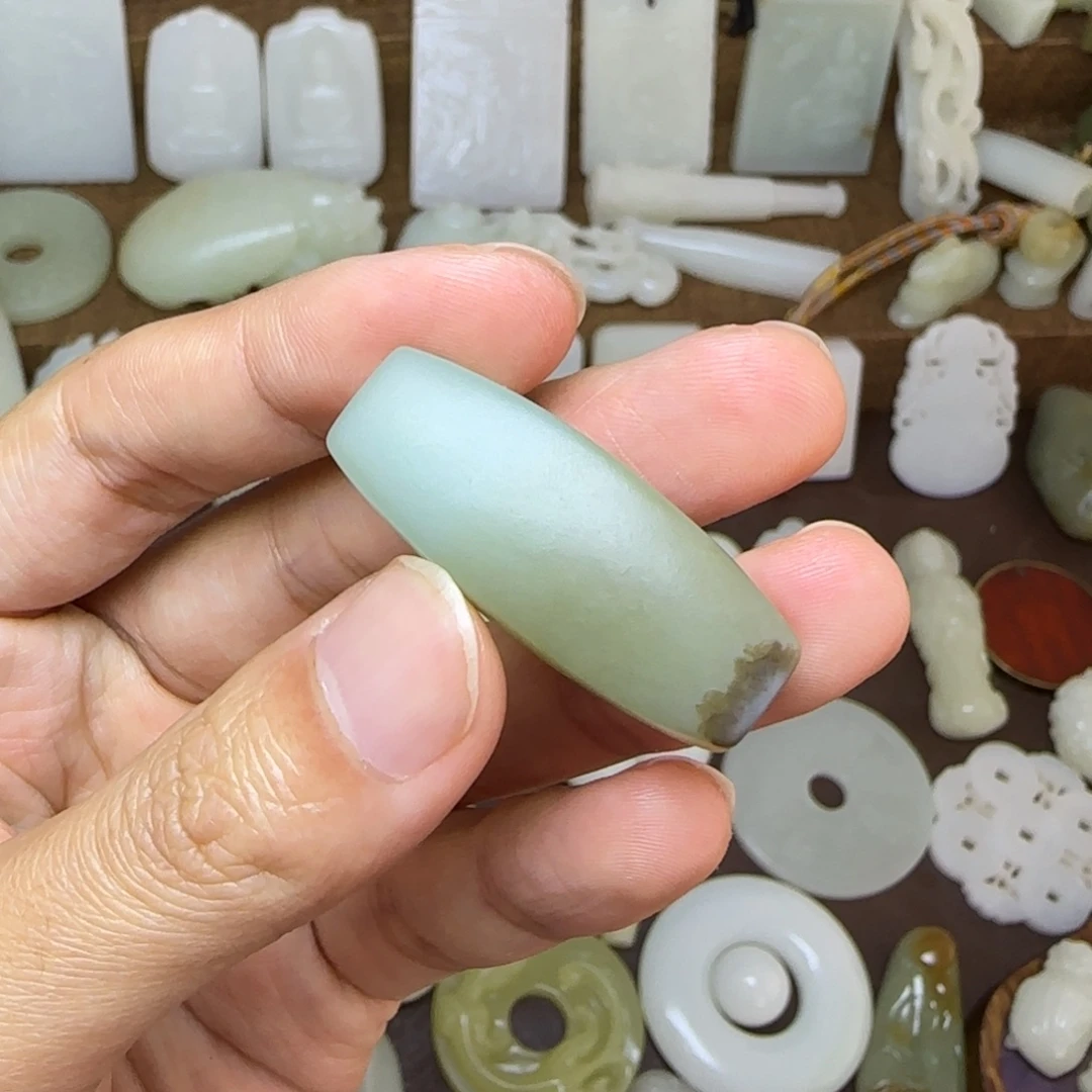 和田玉未镶嵌摆件