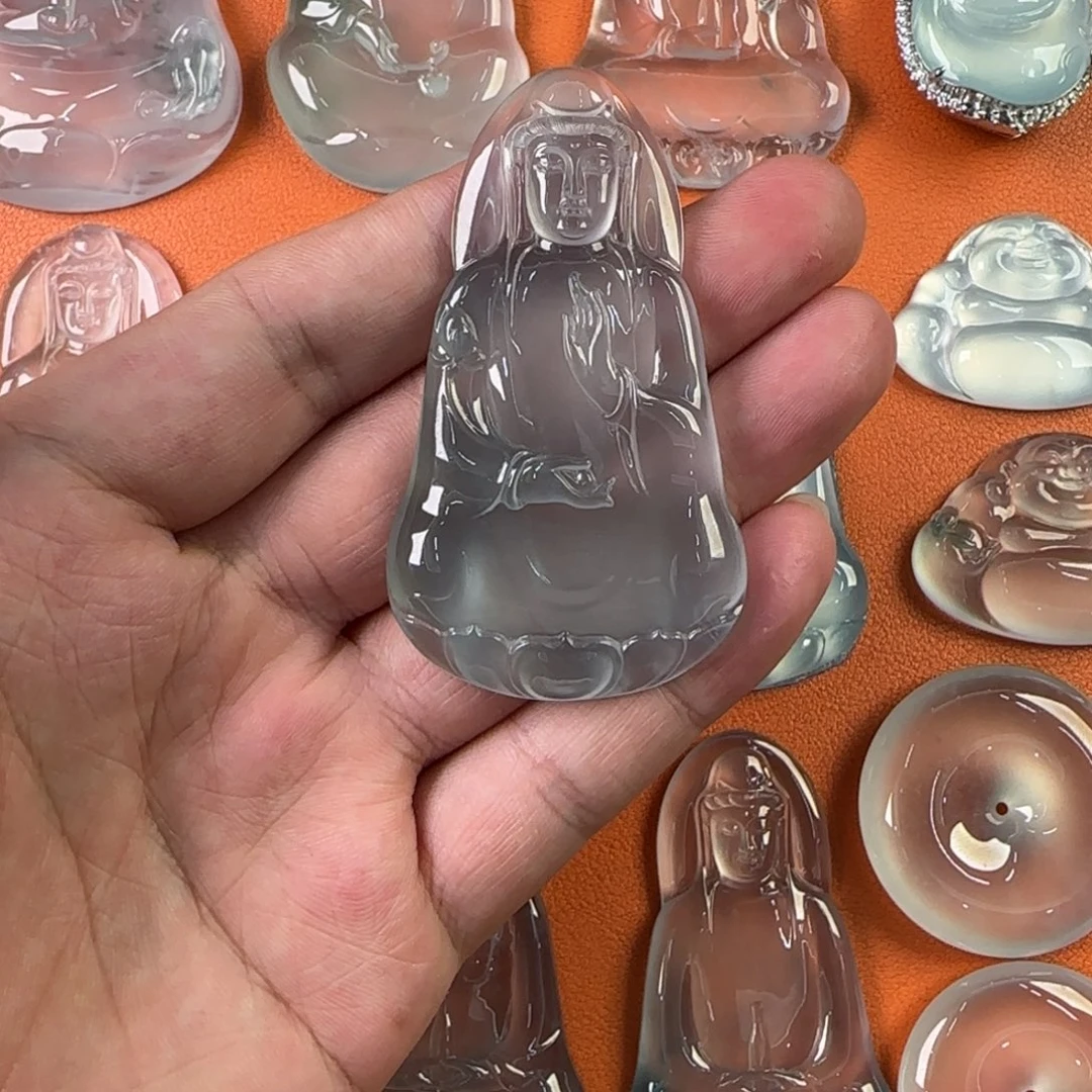 定制翡翠未镶嵌天然