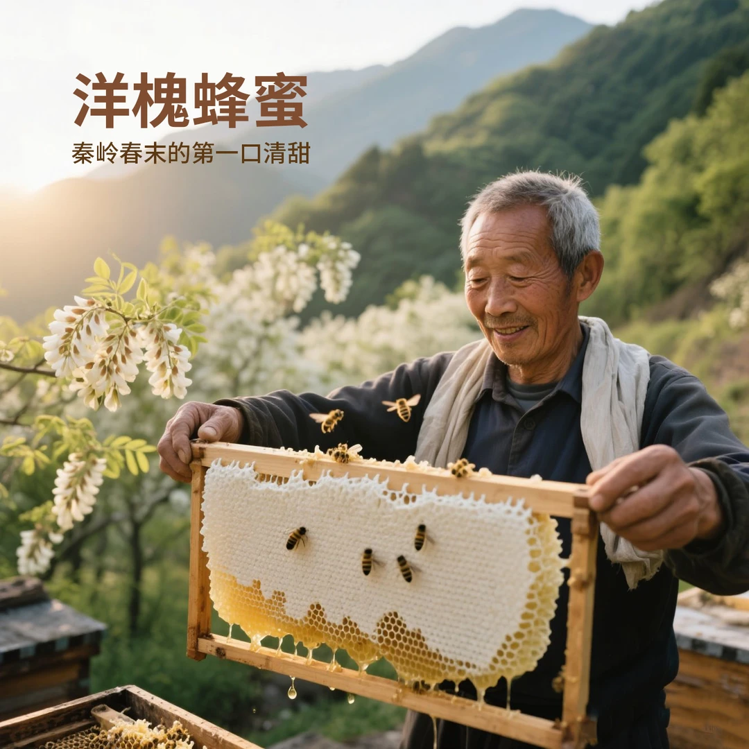 五月洋槐蜂蜜【众禾智选 | 朗蜂】新鲜蜂蜜 色香味醇正