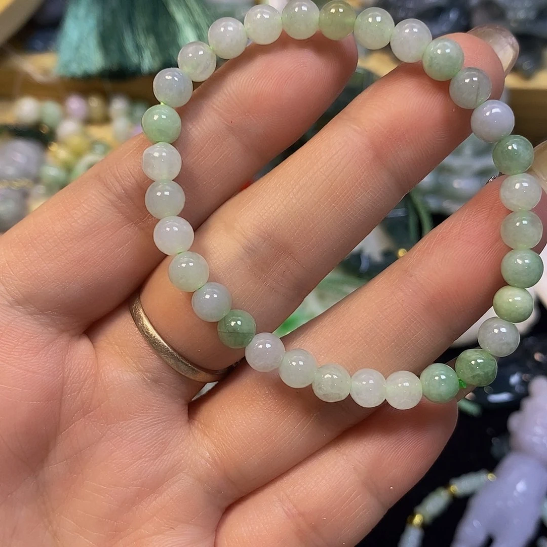 颈饰未镶嵌翡翠天然缅甸