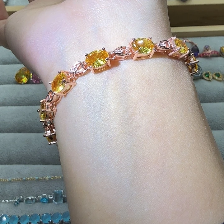 烟晶银S925镶嵌戒指