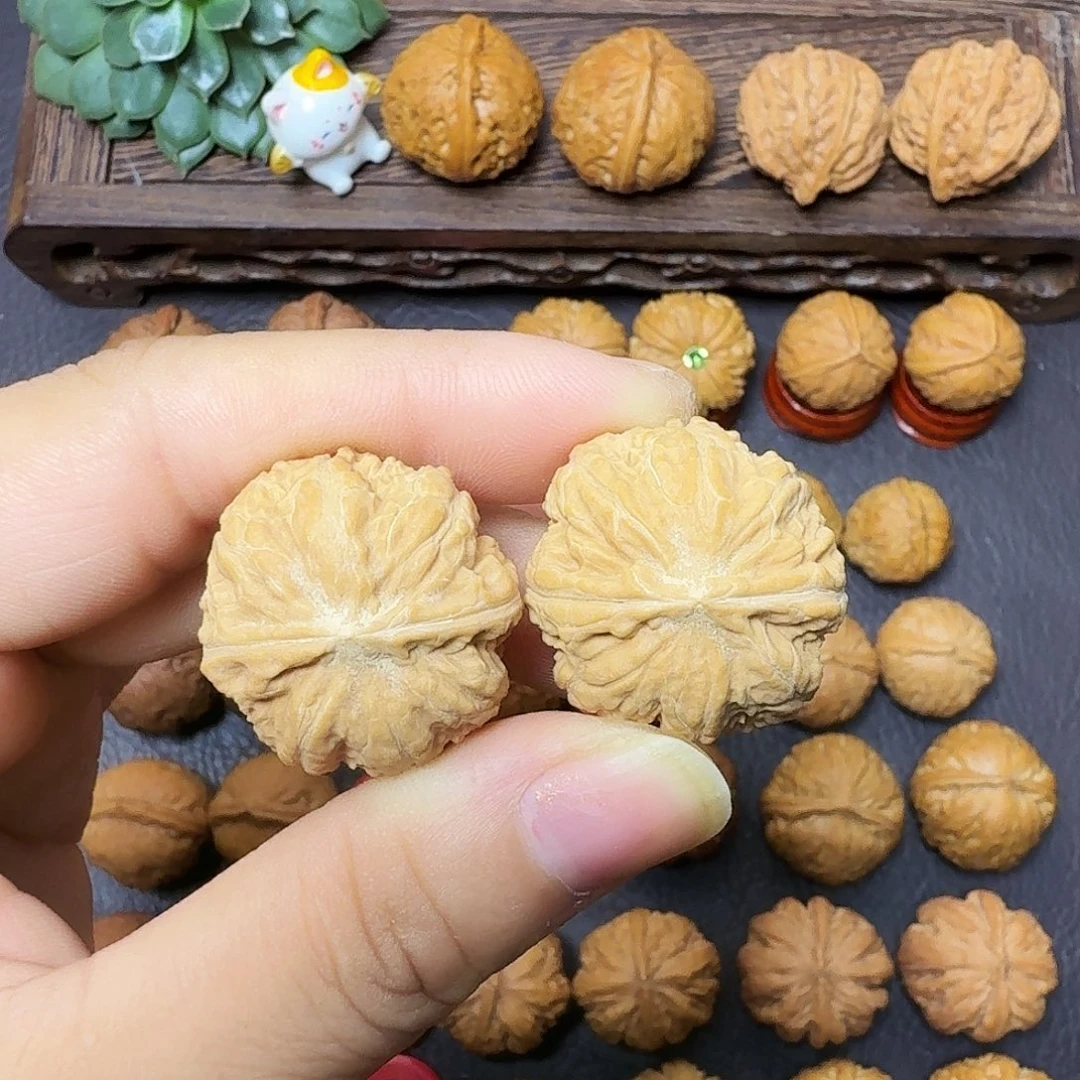 把件文玩核桃27尺全品粗筋磨盘004