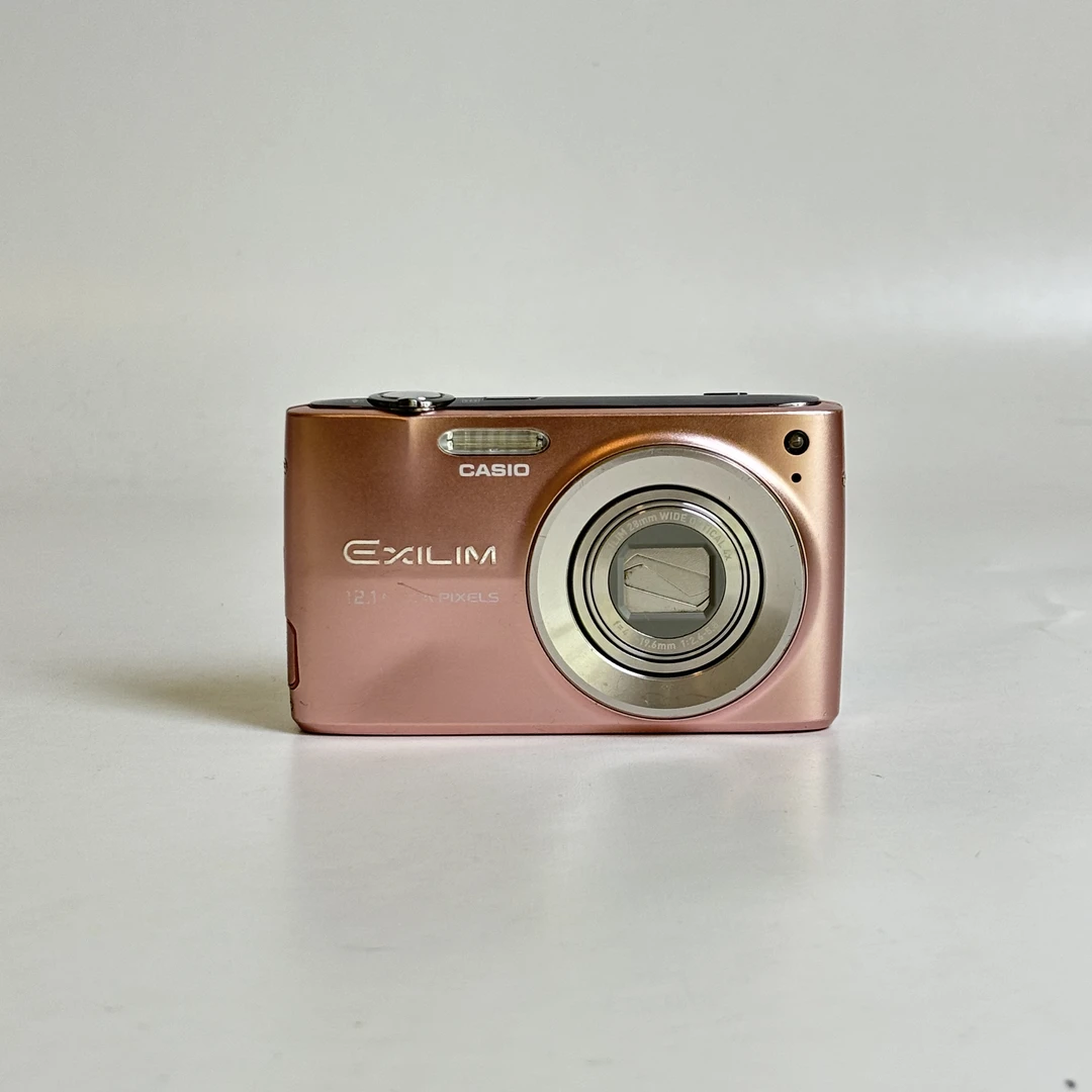 95新 Casio/卡西欧 z400 粉色 1200万像素 ccd
