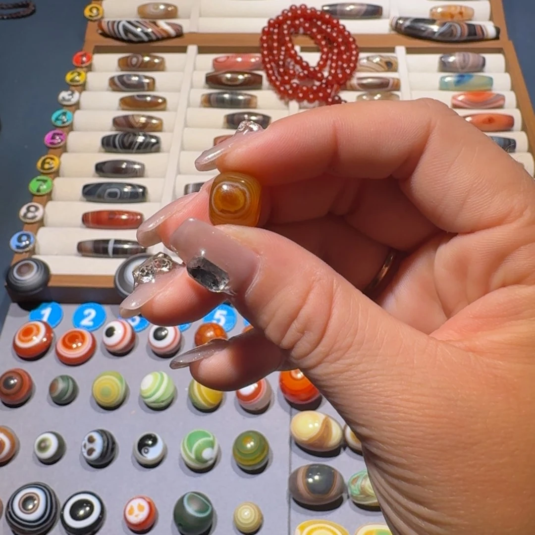 玛瑙/玉髓珠宝半成品未镶嵌