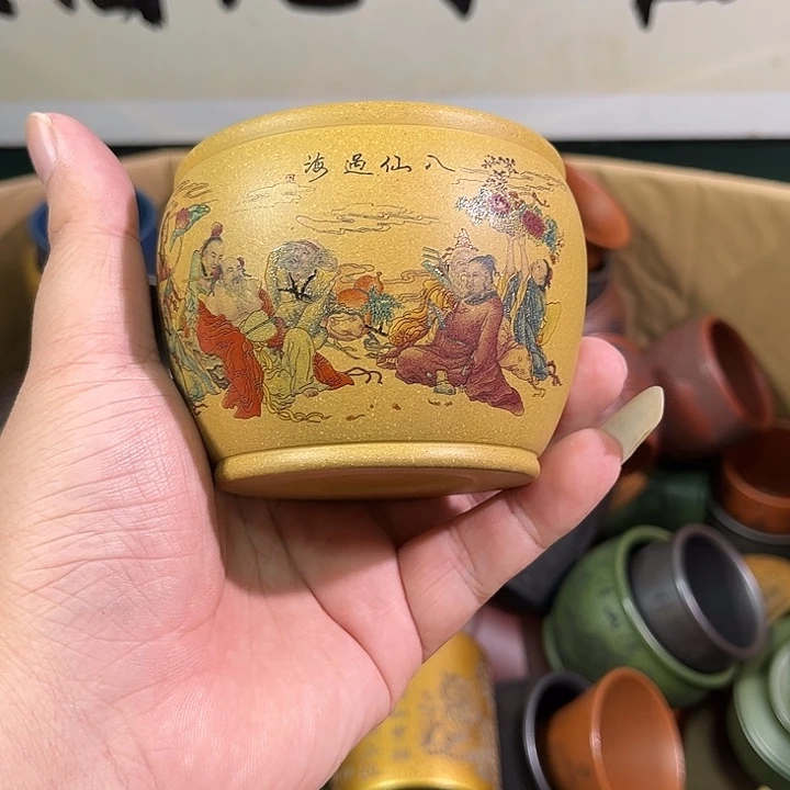 茶杯紫砂全手工紫砂主人杯