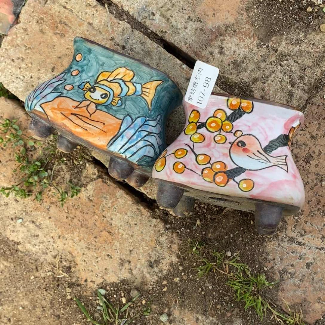 L*Y98号两个多肉盆