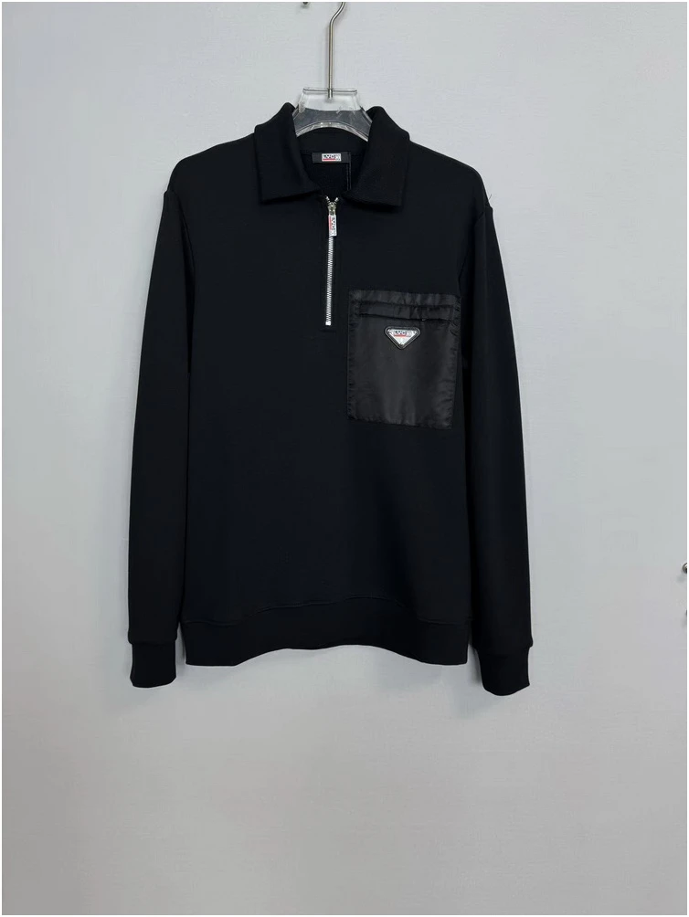 长袖翻领卫衣66653