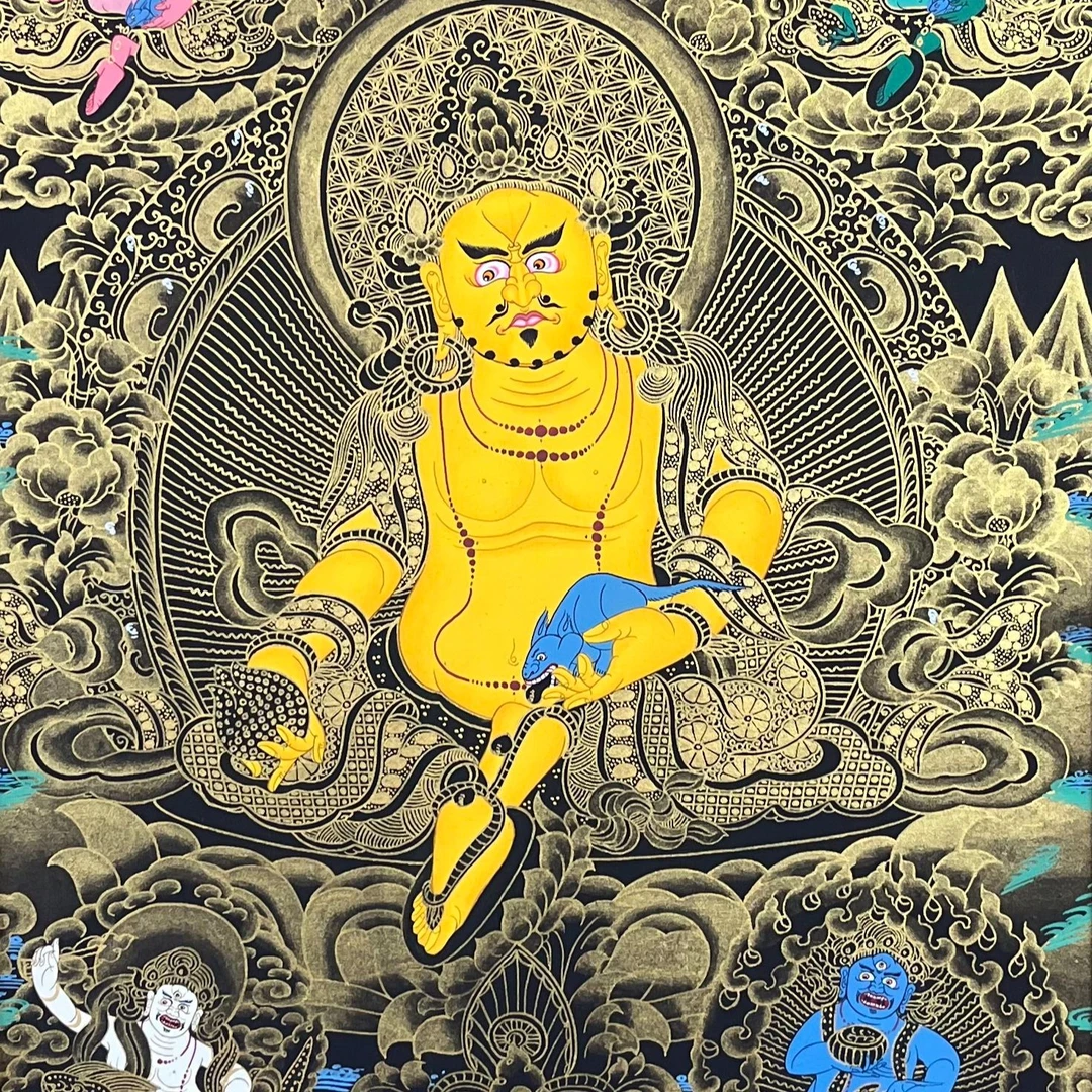 XMLY0743藏传艺术作品-黄财财