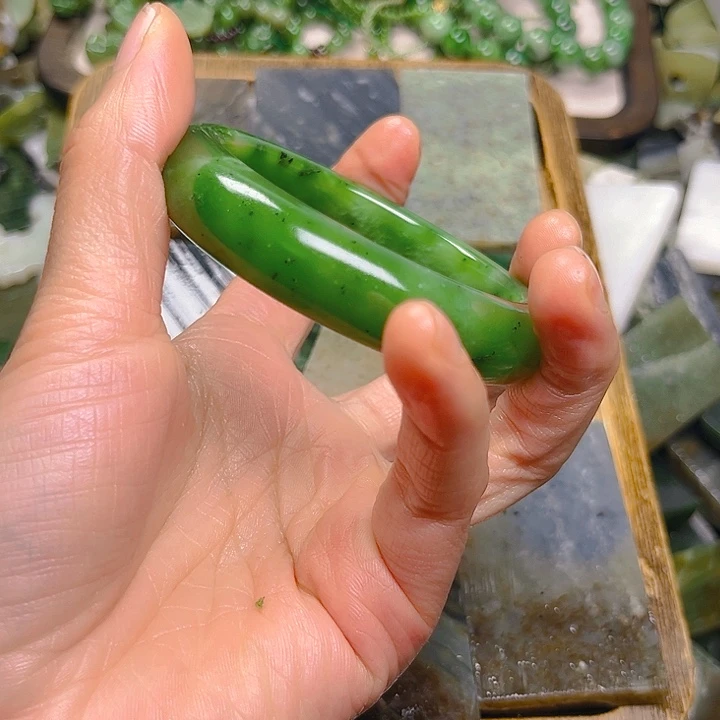 未镶嵌和田玉珠宝半成品用****1