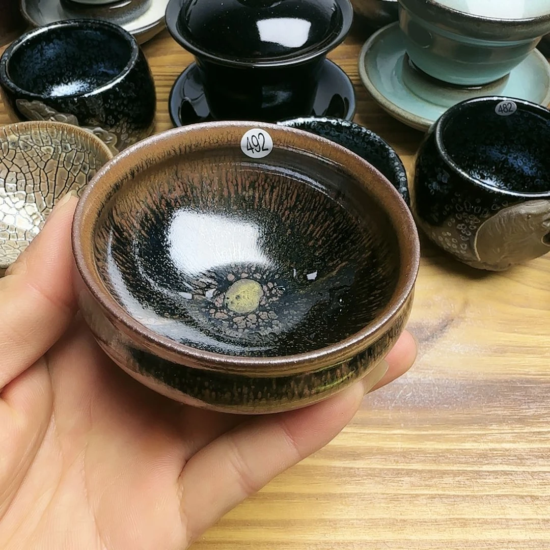 茶盏建窑建盏茶器492