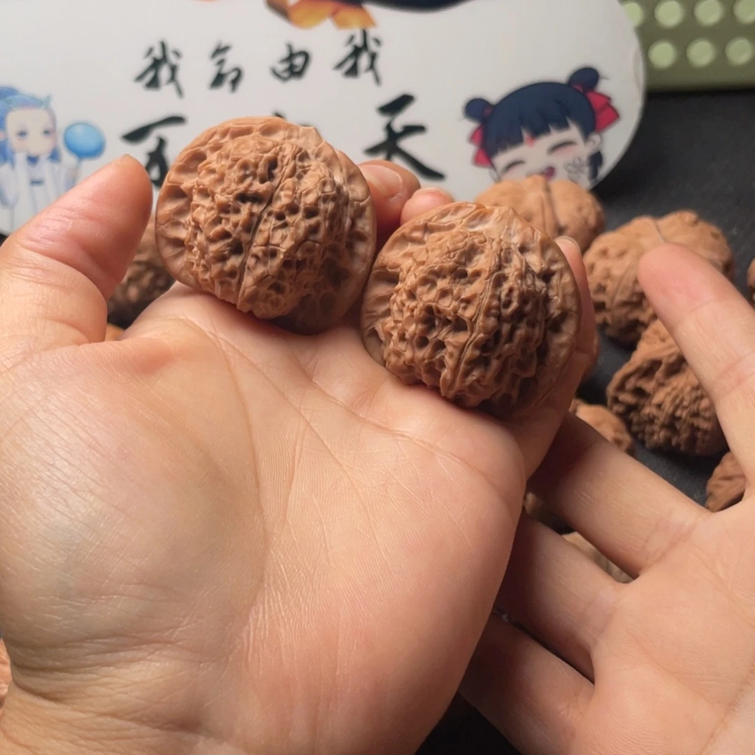 把件文玩核桃W 19 41 血麒麟