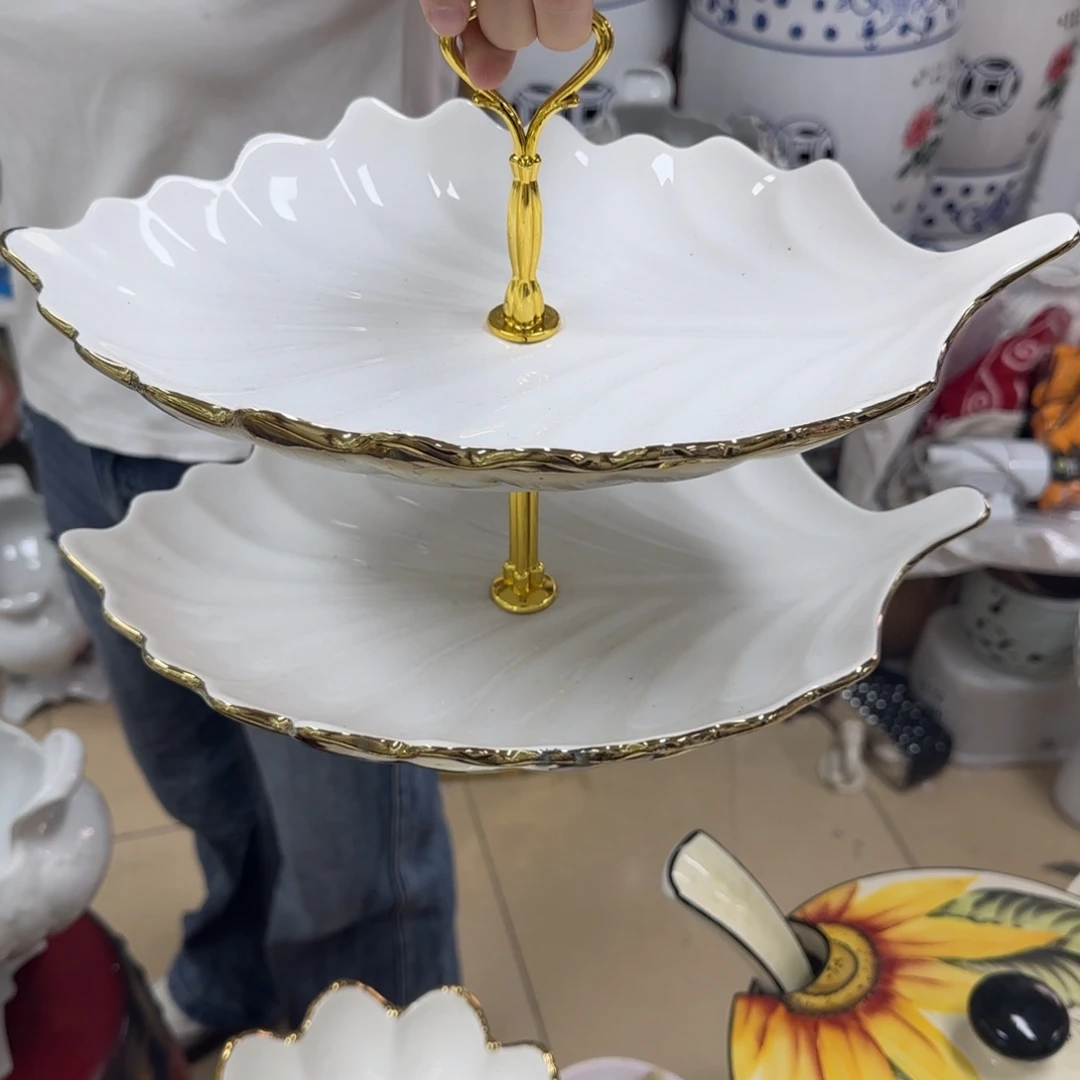 瓷片陶瓷工艺花瓶摆件