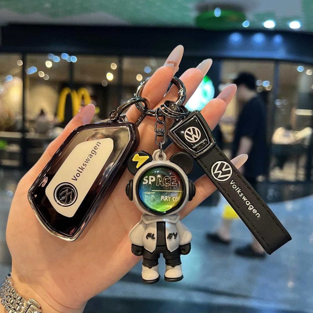 大众钥匙套id3专用id4高尔夫8凌渡l壳汽车途观lpro女迈腾b9帕萨特