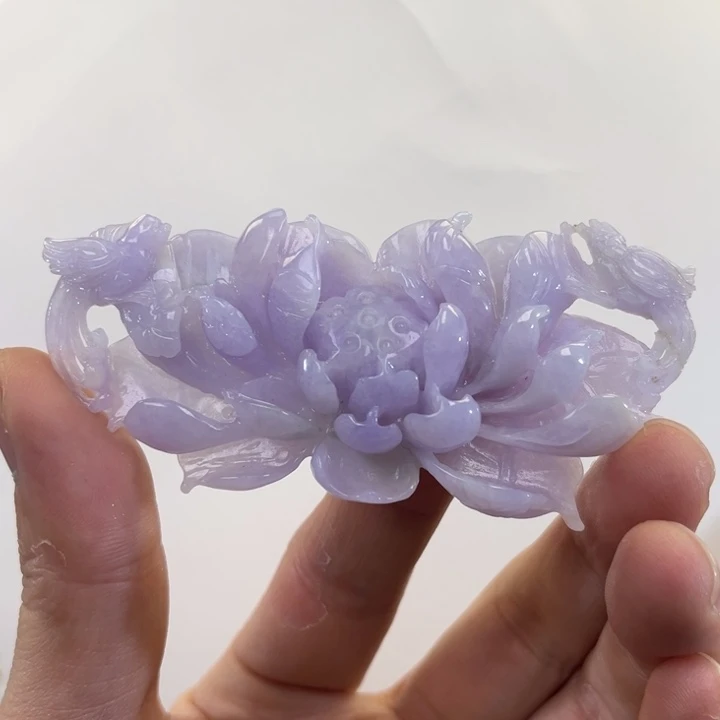 翡翠吊坠(赠链)未镶嵌代编织