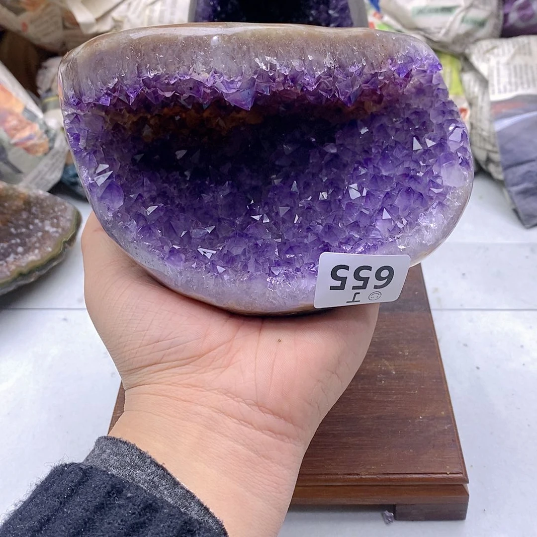 紫晶大型摆件（非配饰）未镶嵌