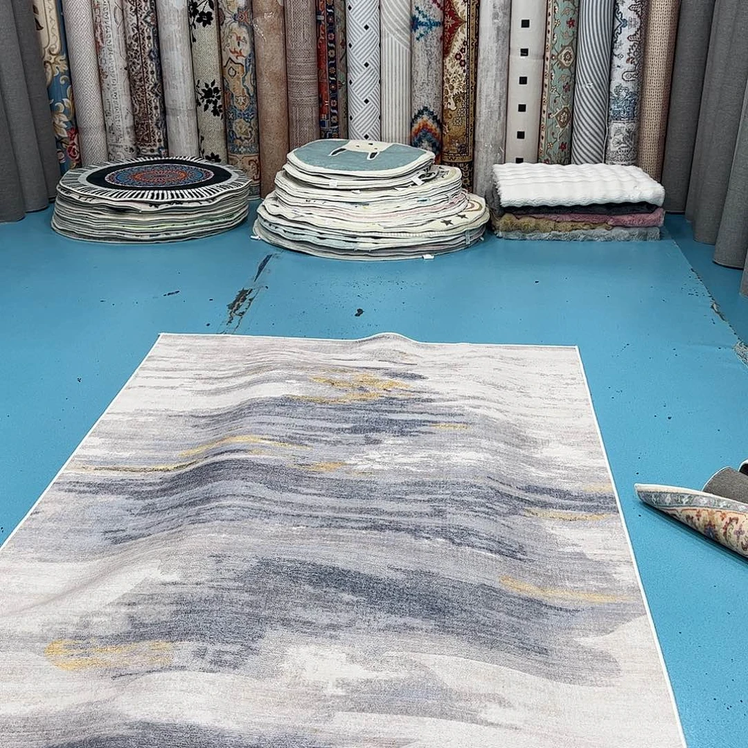 混纺160×230乳胶棉布底比利时绒特价误差正负1-3厘米