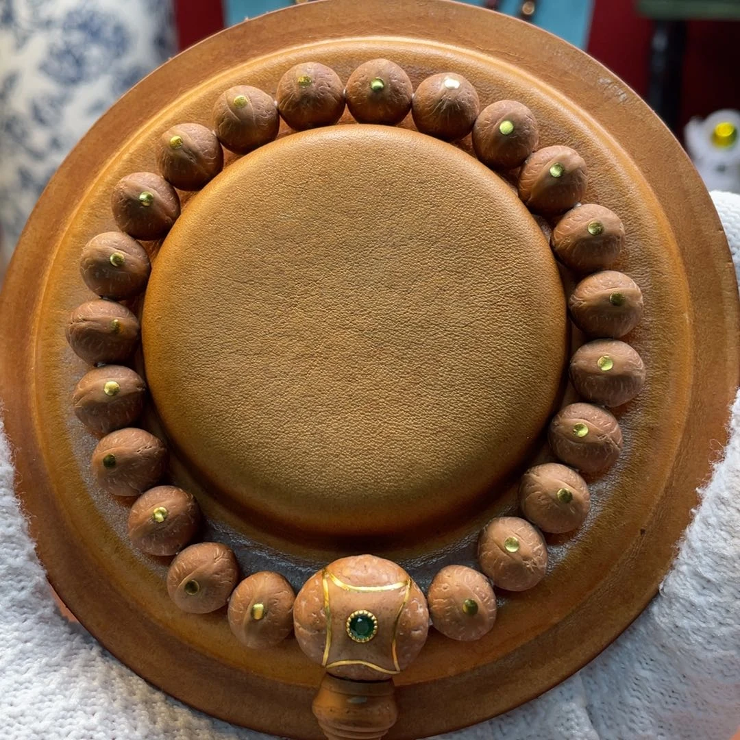 凤眼菩提手串凤眼菩提10.4-10.7mm满镶嵌