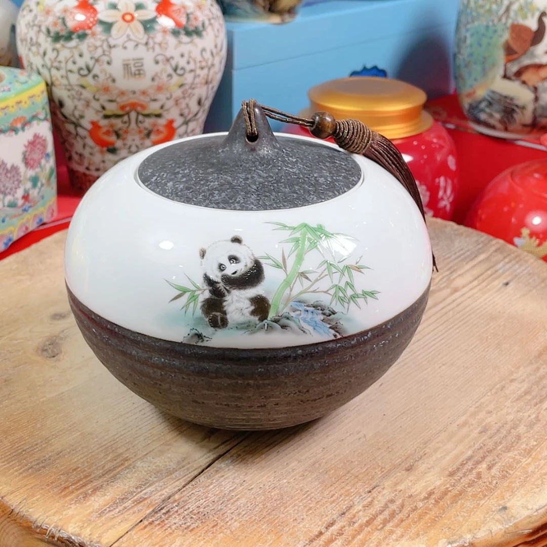 【闪购商品】罐陶瓷茶叶罐密封罐