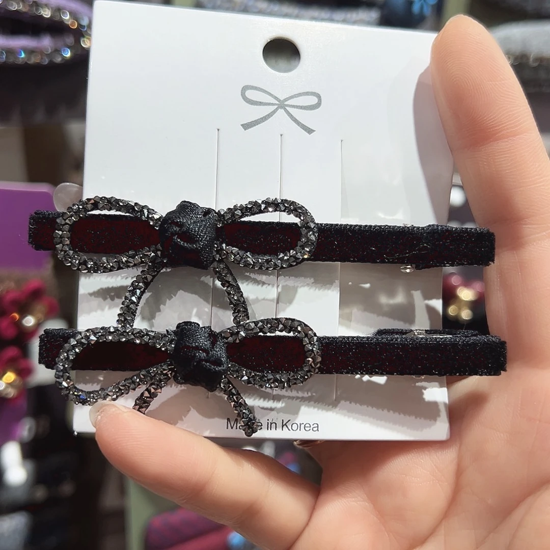 非金属蝴蝶结长鸭夹