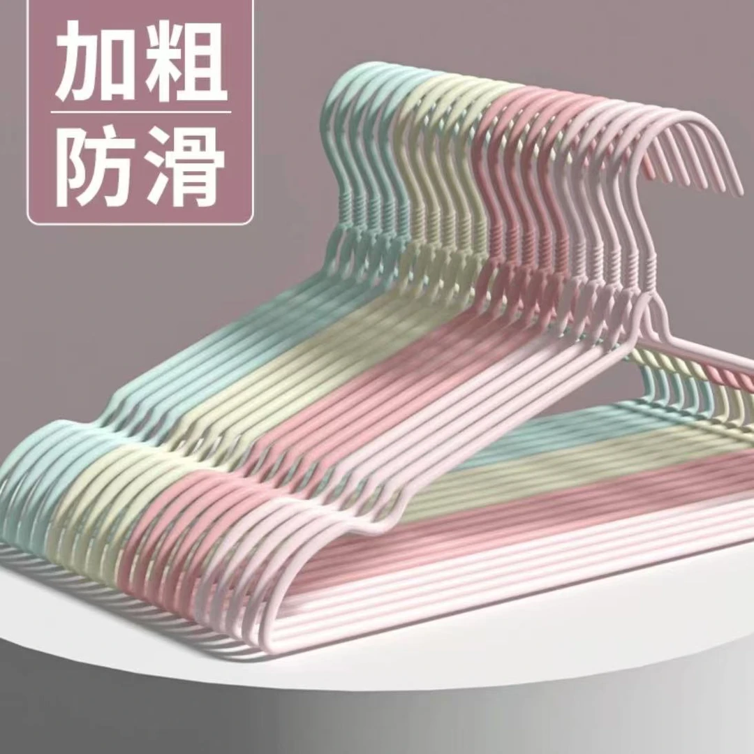 无痕衣架成人晾衣挂加粗加厚家用衣服架晒衣防滑学生爆款居家好物