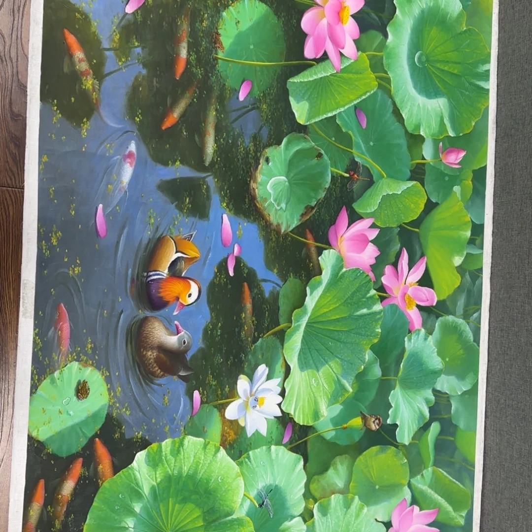 油画加油加油努力加油加油