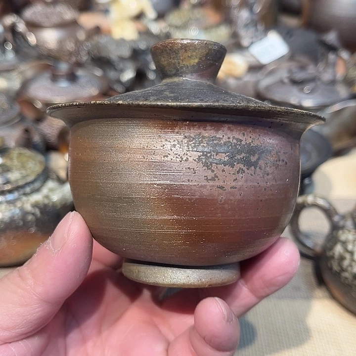 柴烧裸烧茶具福利756