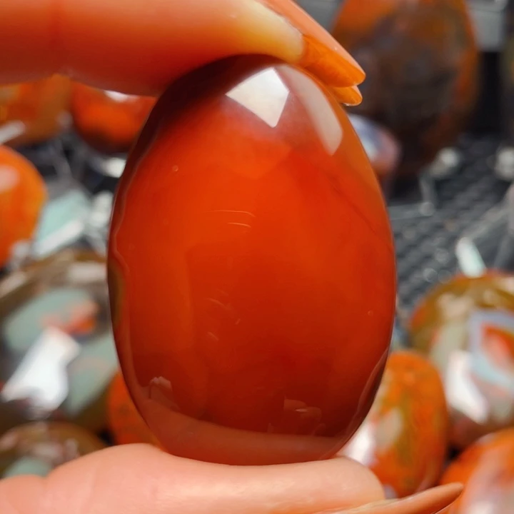 玛瑙/玉髓战国红玛瑙挂件未镶嵌巧***~