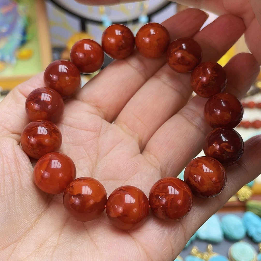 手链未镶嵌南红玛瑙