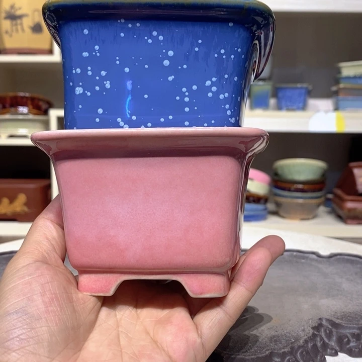 紫砂花盆云*客瑕疵7-11。。