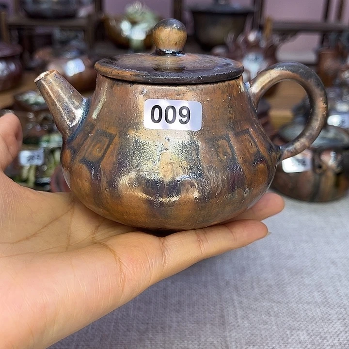 裸柴烧陶瓷手工茶器