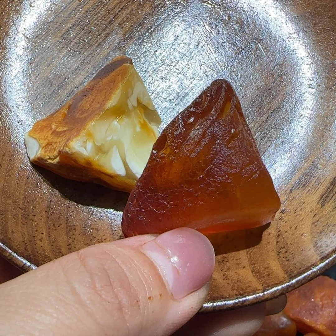 定制琥珀未镶嵌下****鱼专属定制