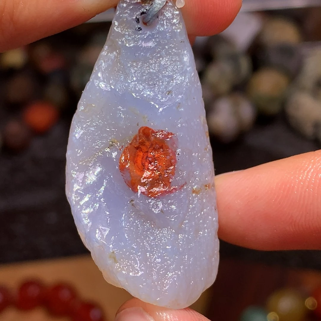 未镶嵌玛瑙/玉髓珠宝半成品