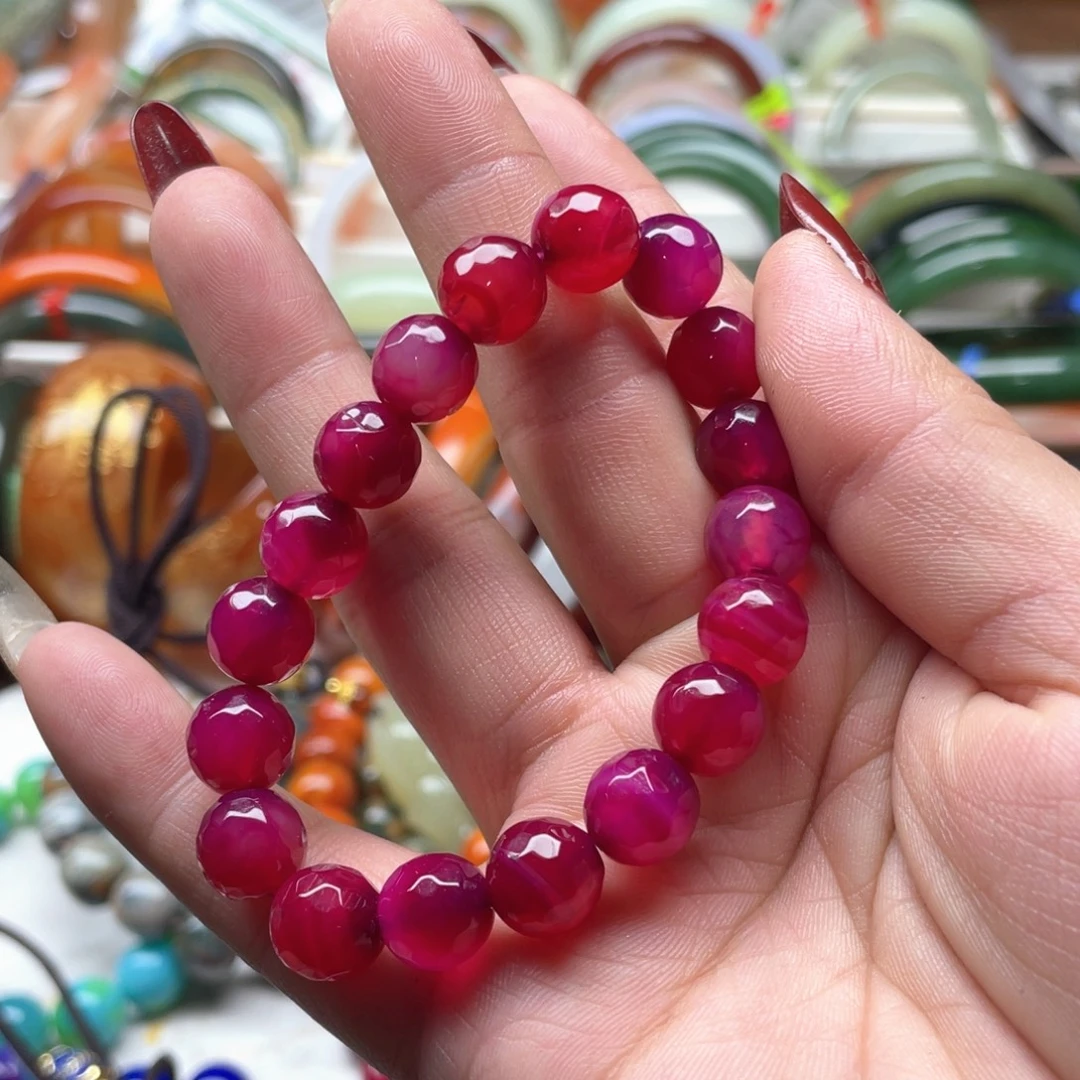 玛瑙/玉髓未镶嵌手链