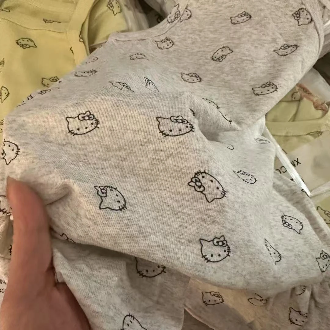 猫咪纯棉吊带裙夏季