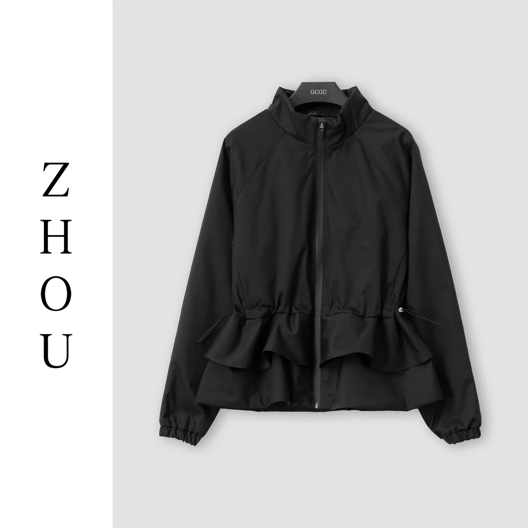 （周哥甄选）黑色羽绒外套-32173