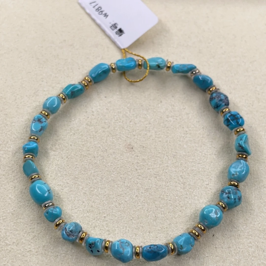 绿松石未镶嵌颈饰