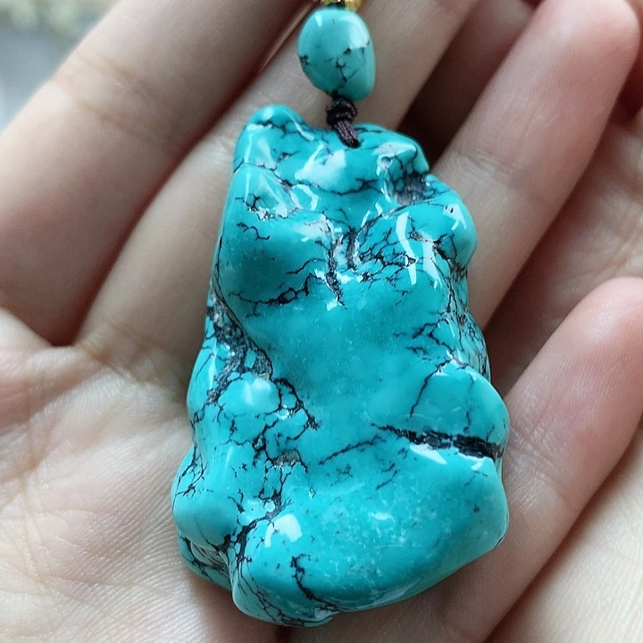 未镶嵌绿松石珠宝奇石