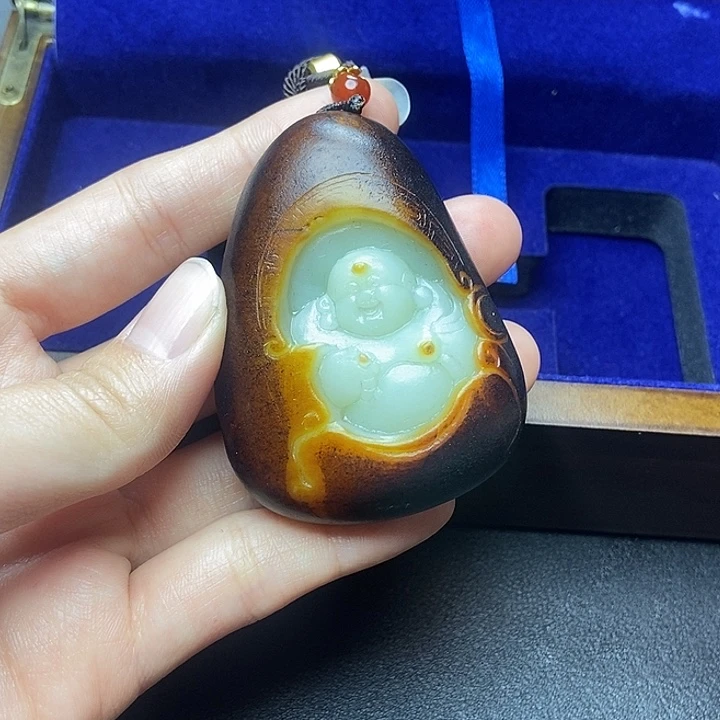 和田玉挂件未镶嵌N