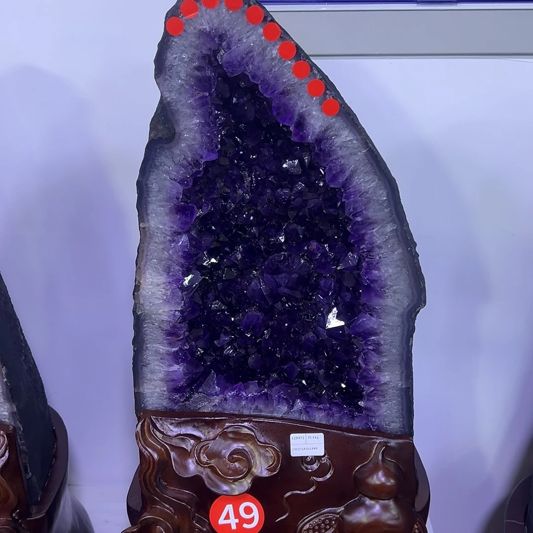 未镶嵌大型摆件（非配饰）紫晶